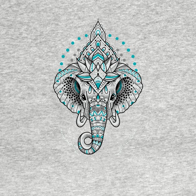 Lotus Elephant by louddoodle